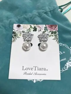 Love tiara ブライダルイヤリング