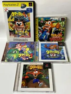 PS クラッシュバンディクー 1 2 3 4 レーシング PS2 プレステ2