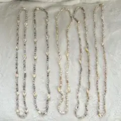 シェルレイ ハワイ 貝殻 ネックレス 5本セット