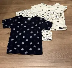 プチバトー　POLO ベビー　Tシャツ　3枚まとめ売り　保育園着