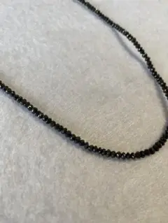 ブラックダイヤモンドネックレス