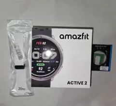 amazfit ACTIVE 2 ケースフィルム バンドセット