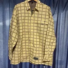 メンズ　RINGSPUN 2way オーバーシャツ　M