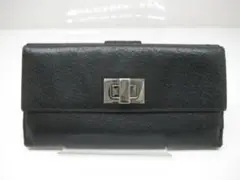 GUCCI ブラックレザー 長財布