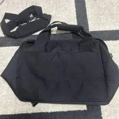 無印良品 2WAY 荷物の量で広げられる 撥水 ボストンバッグ ブラック 大容量