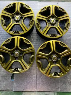 15インチホイール　キャンディゴールドcustom塗装