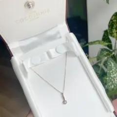 新品未使用❤️ココシュニック K10 ダイヤモンドネックレス