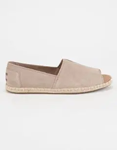 TOMS トムス ALPARGATA スエード オープントゥ 25cm W8