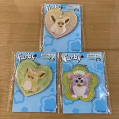 レトロファービー　キラキラアクリルキーホルダー　ファービー