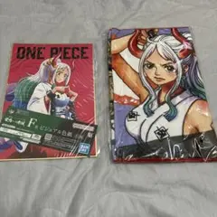 ONE PIECE ヤマト birthday フェイスタオル 一番くじ色紙セット