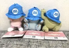 モンスターズインク　ミルキーボア　ヘルメットに隠れちゃったマスコット　全3種