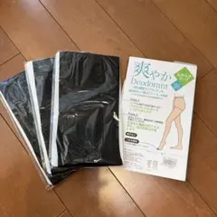 デオドラントストッキング ブラック M-L 3枚セット