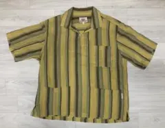 Battenwear プルオーバーストライプシャツ イエロー 6443