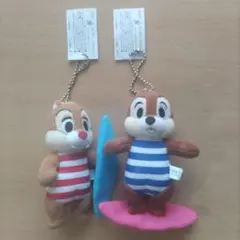 チップとデール マスコット 2つセット