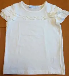タルティーヌエショコラ 半袖フリルリボンTシャツ