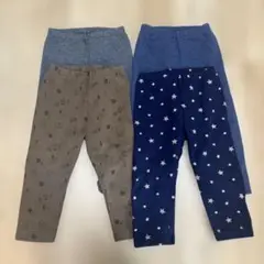 UNIQLO フリースレギンス 4点セット