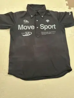 DESCENTE Move Sport ポロシャツ 黒