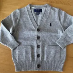 Polo Ralph Lauren カーディガン 2/2T グレー　90cm