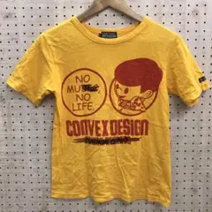 CONVEX DESIGN キッズ古着 タワレコ パロディ プリント Tシャツ