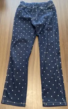 ズボン　130 水玉