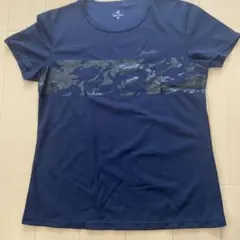 Paradiso ネイビー迷彩柄Tシャツ Mサイズ
