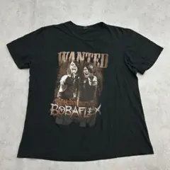 マッコイブラザーズ　BOBAFLEX　半袖　Tシャツ　古着　ブラック　黒　2XL