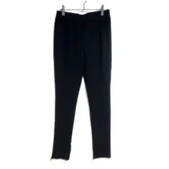 GU スリムパンツ スキニー ブラック ストレッチ素材 M シンプル 美品 綺麗