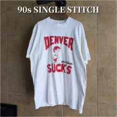 90s NFL 挑発　Tシャツ シングルステッチ　XL