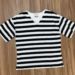 GLOBAL WORK グローバルワーク　ボーダートップス　Mサイズ