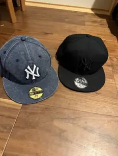 New Era 59FIFTY キャップセット ネイビー ブラック