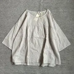 タグ付き✨【cloud nine】刺繍ブラウス