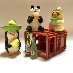 レモンしぼりペンギン、麦酒パンダ、スムージーインコ