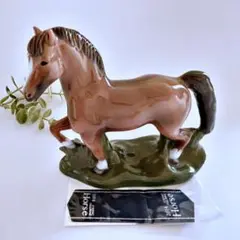 ロイヤルコペンハーゲン 馬の親子ストーンウェア