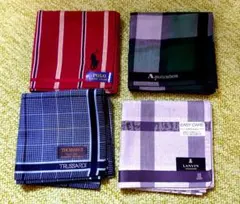 未使用ビジネスハンカチ　4セット