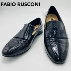 FABIO RUSCONI　ファビオルスコーニ　ローファー　38　ブラック