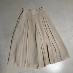 フェルウ　ガウチョパンツ　オフホワイト　Sサイズ オンワード