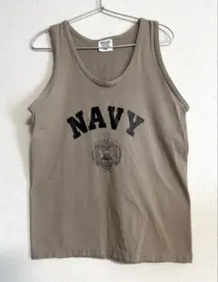 米軍 NAVY アンダーシャツ タンクトップ ミリタリーサープラス M
