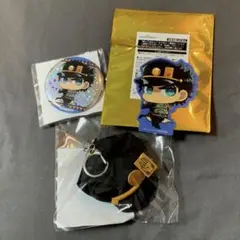 空条承太郎　帽子キーホルダー　ミニゲーム　ジョジョワールド　3点セット