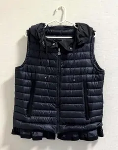 極美品!MONCLER モンクレール フード付き ライト ダウンベスト 正規品☆