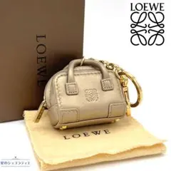 LOEWE ロエベ アマソナ型 キーホルダー キーリング チャーム ゴールド