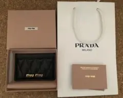 miumiu カードケース 財布 ウォレット フラグメントケース
