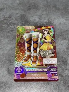アイカツカード　キングレオロングブーサン