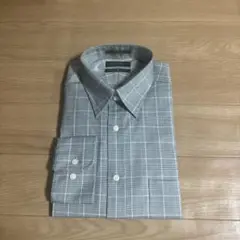 JOSEPH ABBOUD コットン チェック柄 長袖シャツ