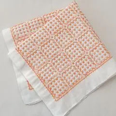 刺し子ふきん　クラッカー