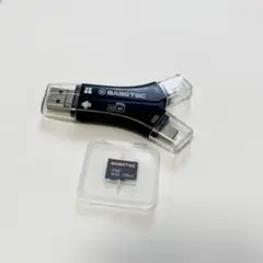 BASETEC ベーステック スマホ SD カードリーダー iPhone対応