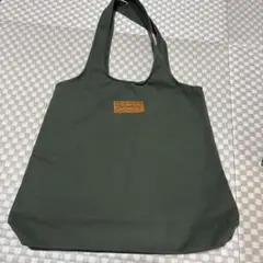 Dulton オリーブグリーン トートバッグ　コットン100%
