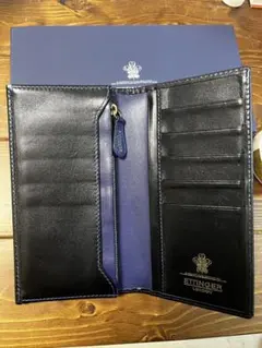ETTINGER /エッティンガー メンズ小銭入れ付き長財布 ユーロコレクション