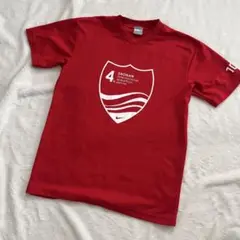 【湘南国際マラソン】2009年　Ｔシャツ　M　ナイキ　赤　半袖　ユニセックス