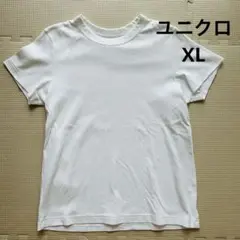 UNIQLO U クルーネックTシャツ XL ホワイト