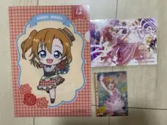 GiGOたい焼き　μ's焼き　クリアファイル　ラブライブ　高坂穂乃果